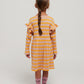 Ruffel Dress | HORIZONTAL STRIPES