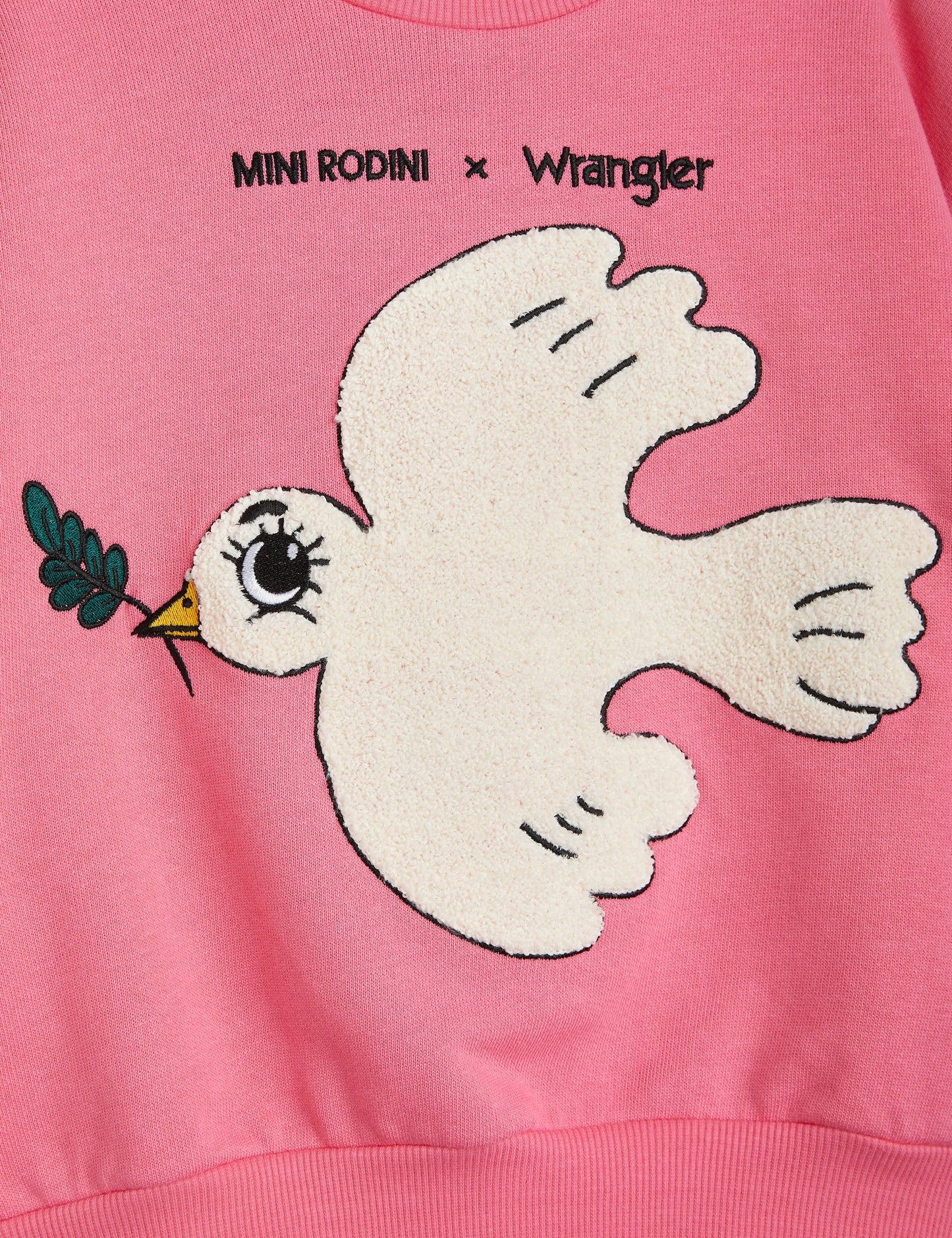 MR x WRANGLER Sweatshirt | PEACE DOVE Pink