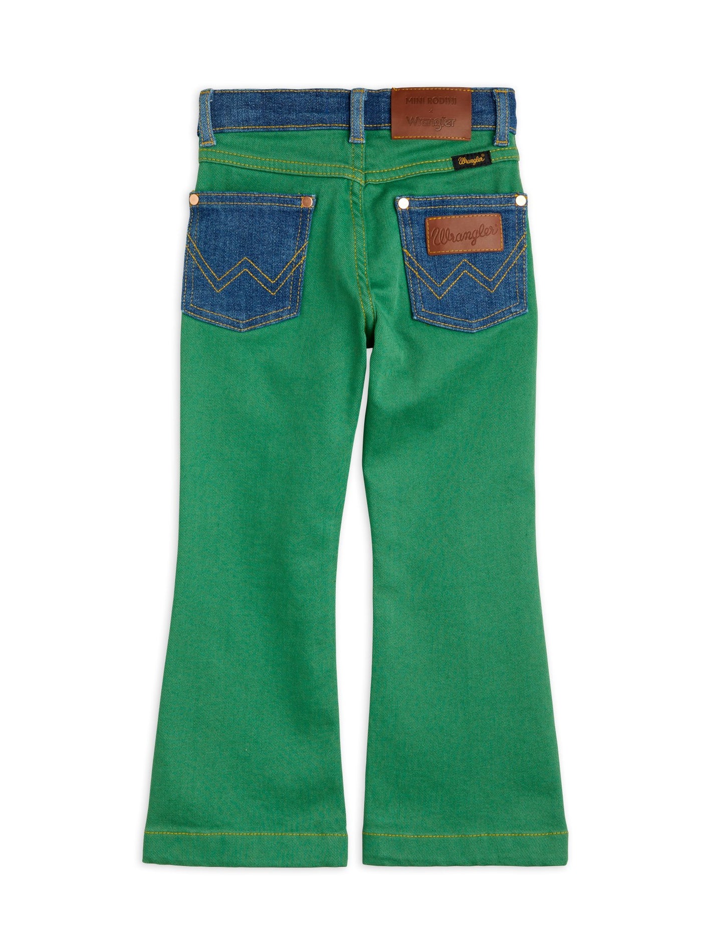 MR x WRANGLER Flared Jeans | PEACE DOVE Green