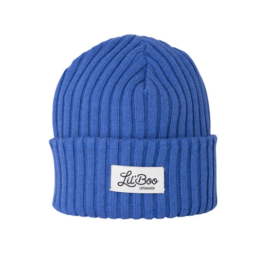 OUTDOORSY Wool Beanie | Blue