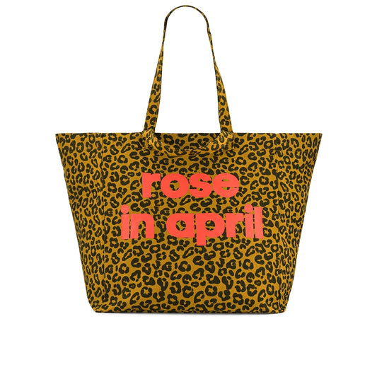Elisa Tote Bag with Logo | LEO CARAMEL
