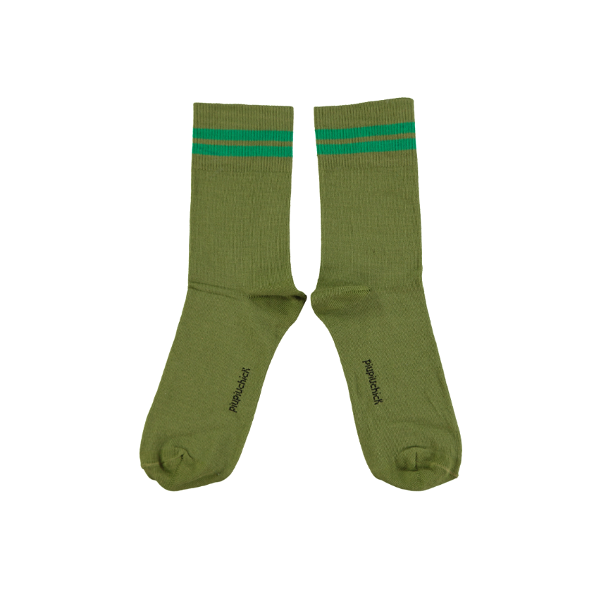 Short Socks | OLIVE GREEN