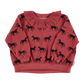 Sweatshirt | OLD PINK BLACK HORSES