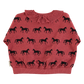 Sweatshirt | OLD PINK BLACK HORSES