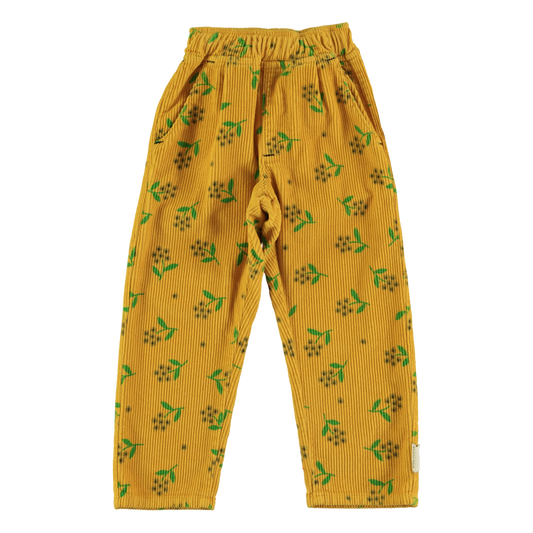 Unisex Trousers | YELLOW FLOWERS