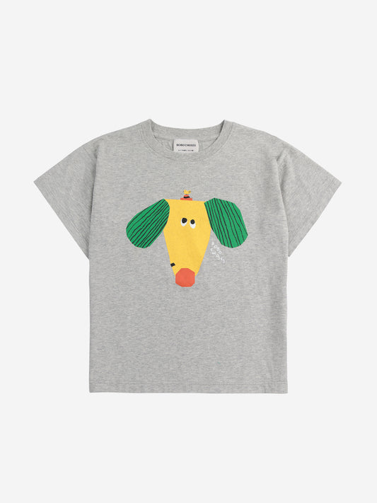 T-Shirt | HAPPY DOG GREY