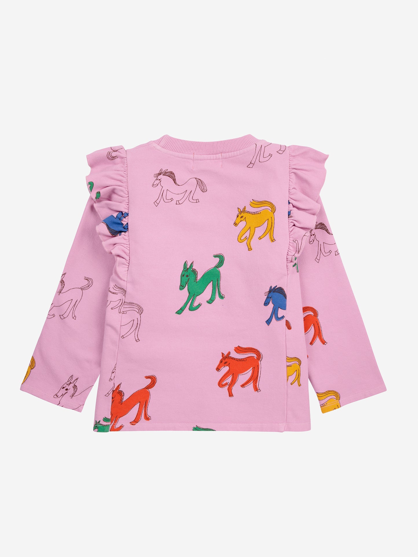 All Over Ruffle Sweatshirt | WONDER HORSE