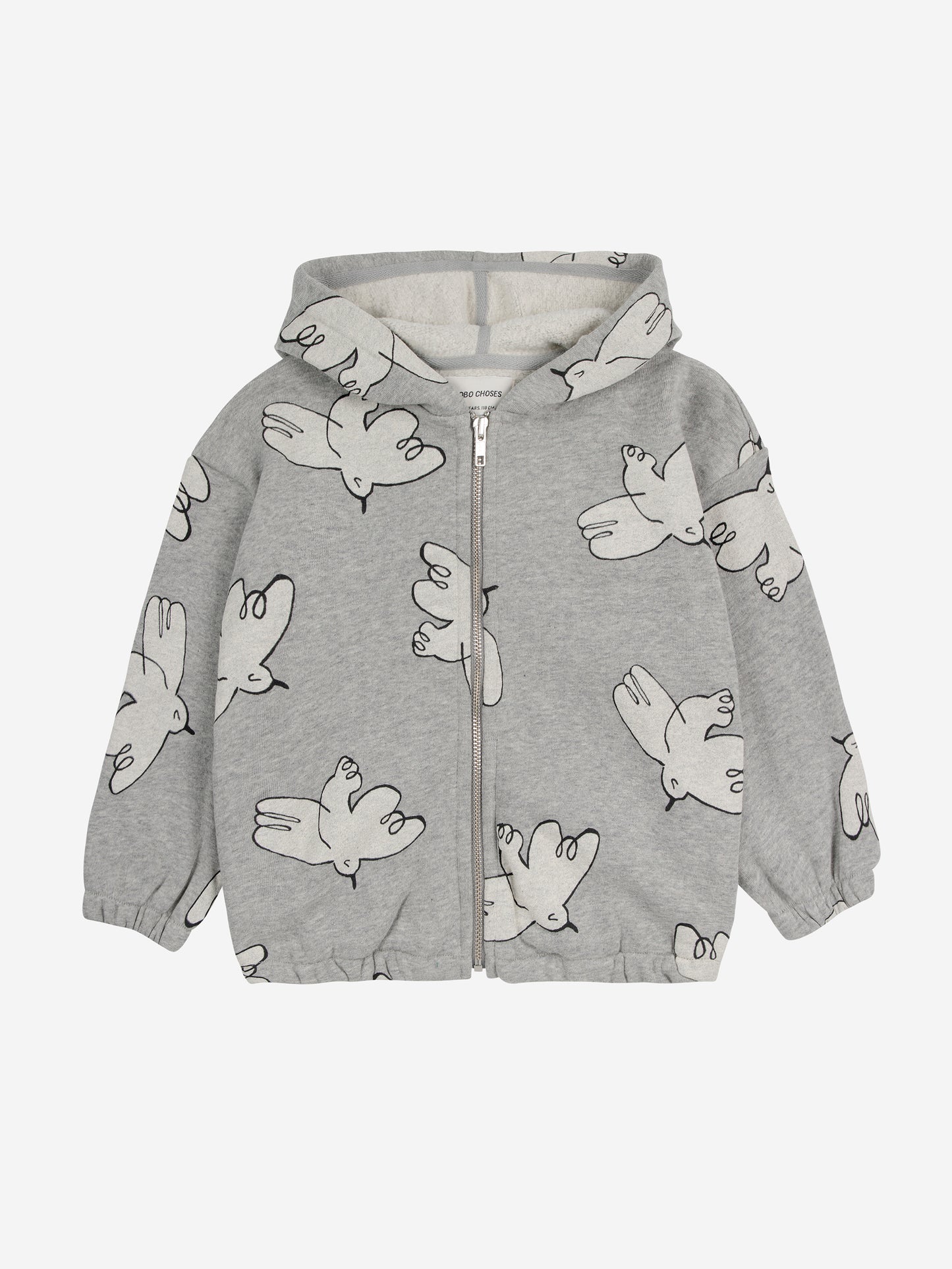 All Over Zipped Hoodie | FREEDOM BIRD