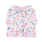 Blouse Round Collar | LILAC TERRAZZO