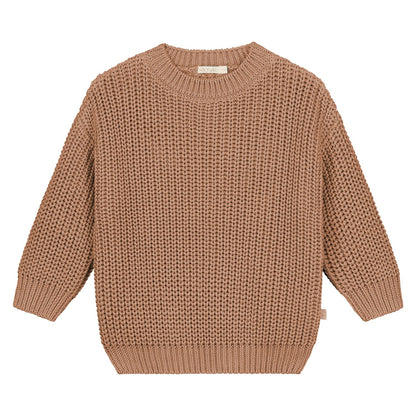 Chunky Knitted Sweater | CORAL