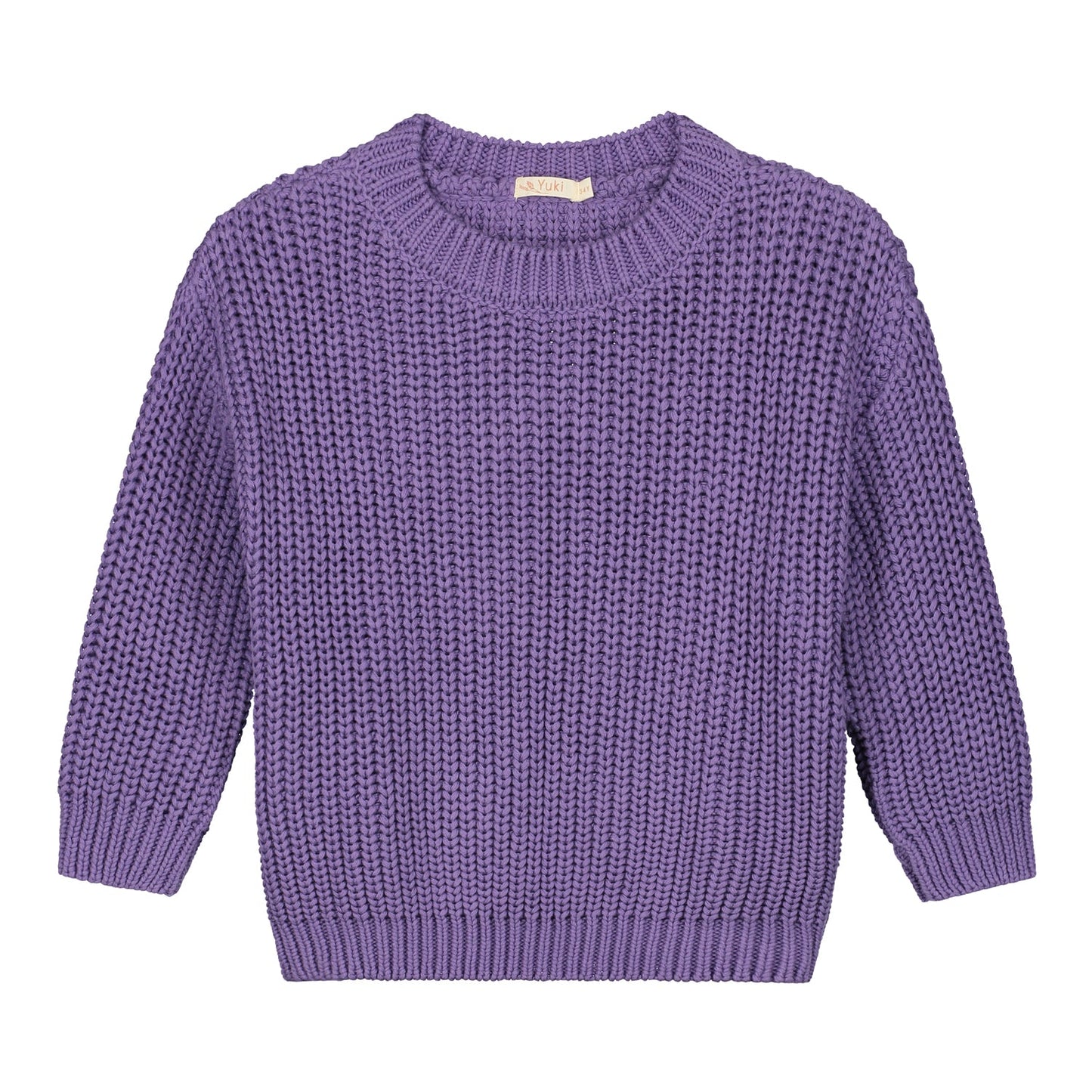 MOM Chunky Knitted Sweater | VIOLET