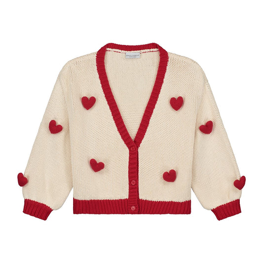 Knit Cardigan | RED HEARTS 3D