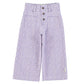 Wide Trousers | LAVENDER ANIMAL PRINT