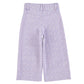 Wide Trousers | LAVENDER ANIMAL PRINT