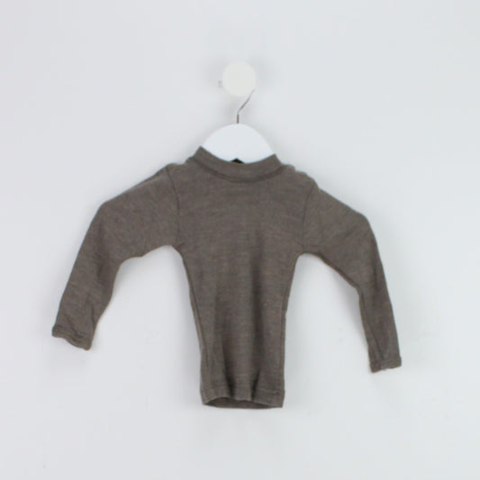 Pre-loved T-Shirt Wolle, Seide (74/80cm)
