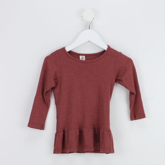 Pre-loved T-Shirt Wolle, Seide (98/104cm)