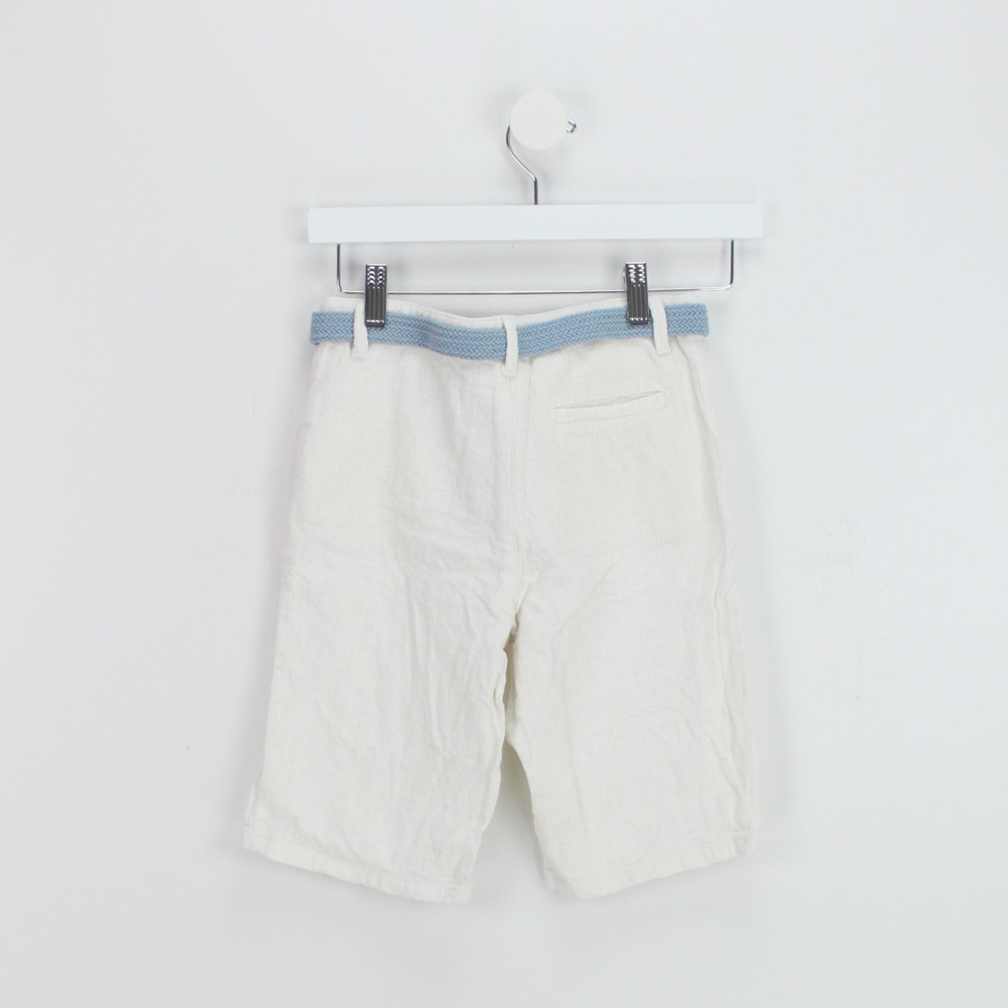 GINGERSNAPS Pre-loved Leinen Shorts mit Gürtel (8Y)