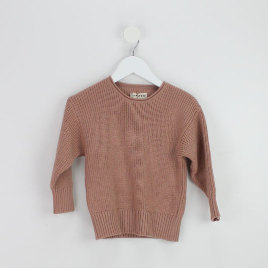 HALFEN Pre-loved Pullover Wolle (3/4Y)