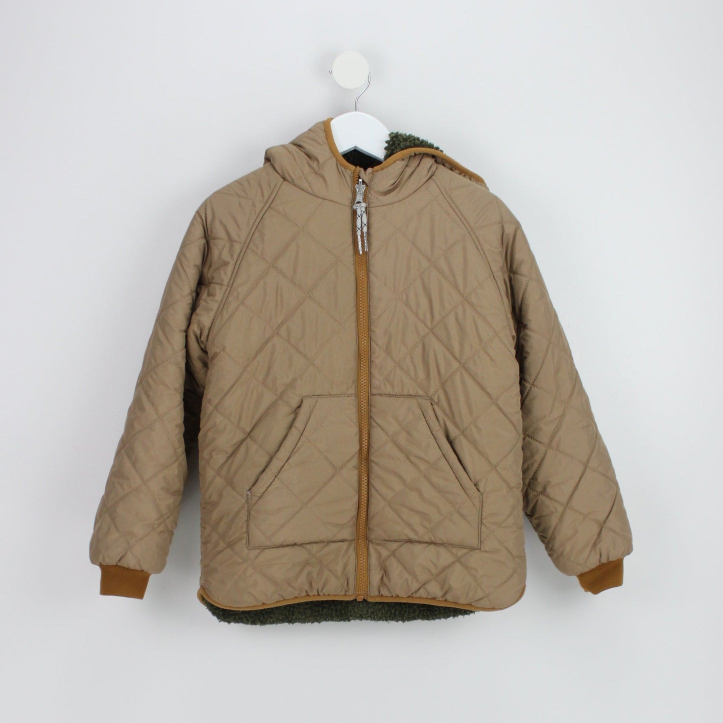 Pre-loved "Jackson" Teddy Jacke - Wendbar (9Y)