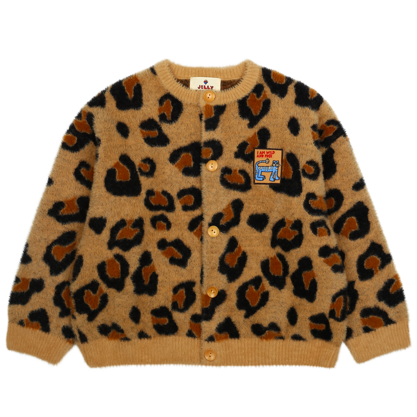 Cardigan | LEOPARD BEIGE