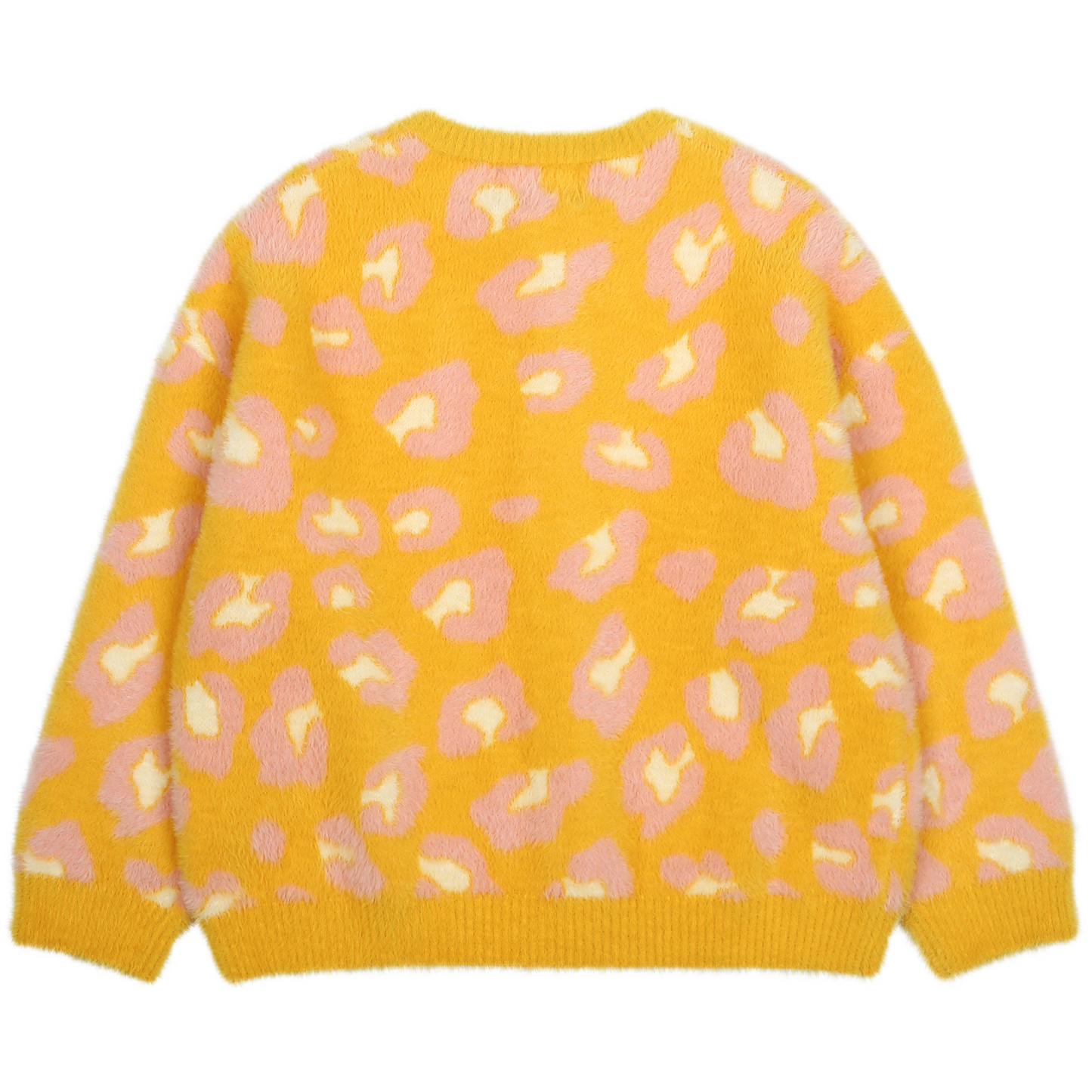 Cardigan | LEOPARD YELLOW