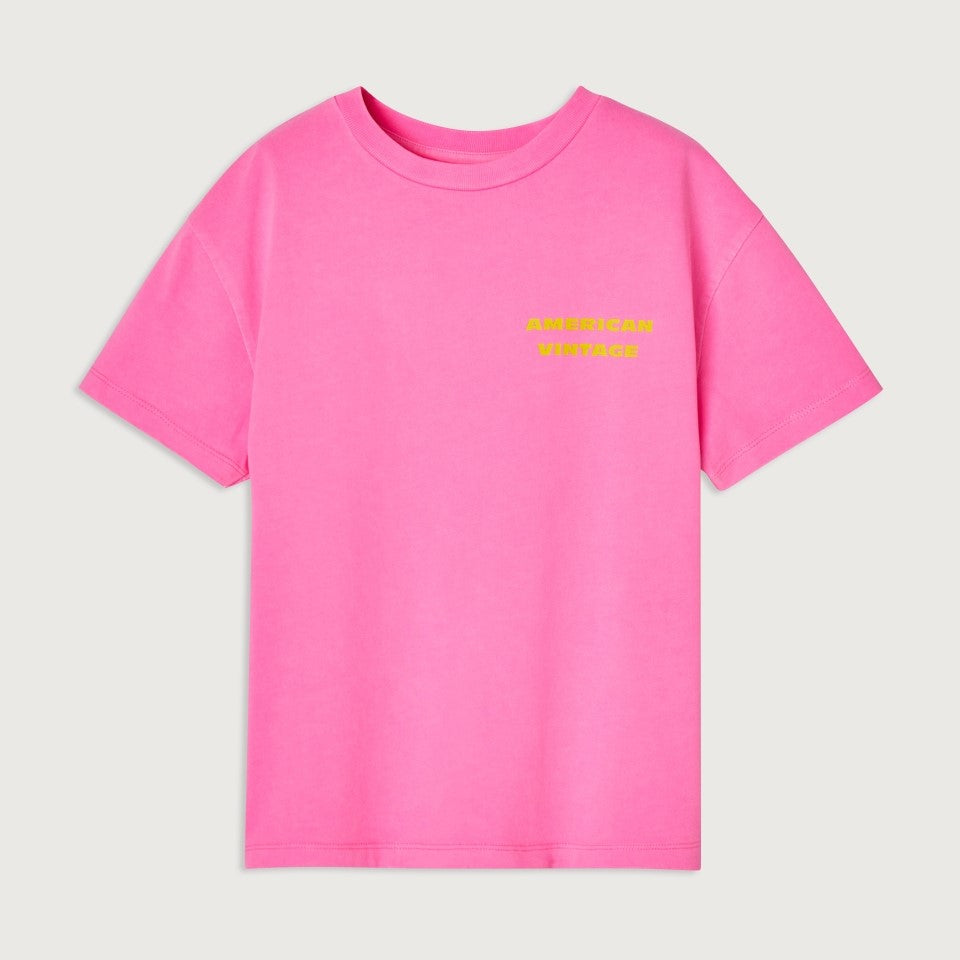 T-Shirt Fizvalley | FLUO PINK
