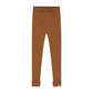 Knitted Leggings Big Rib | RUST