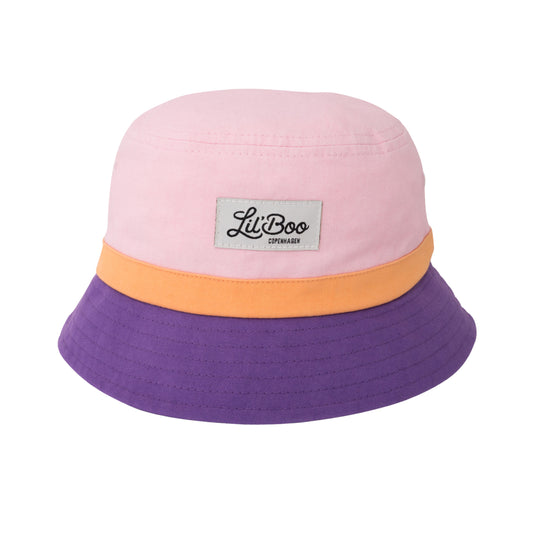 Block Bucket Hat | PINK / ORANGE / PURPLE