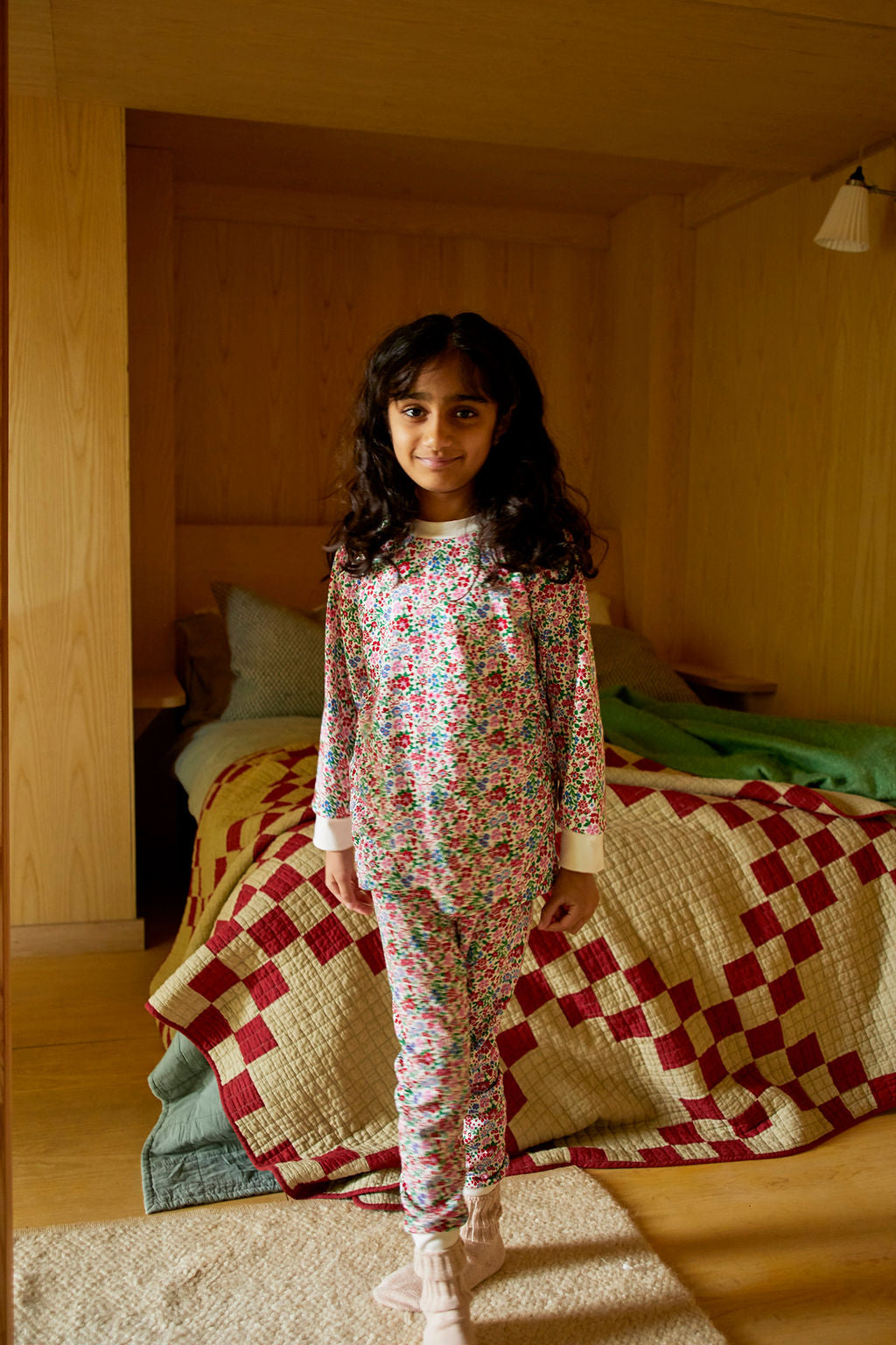 Kids Classic Pyjamas | FESTIVE FLORAL