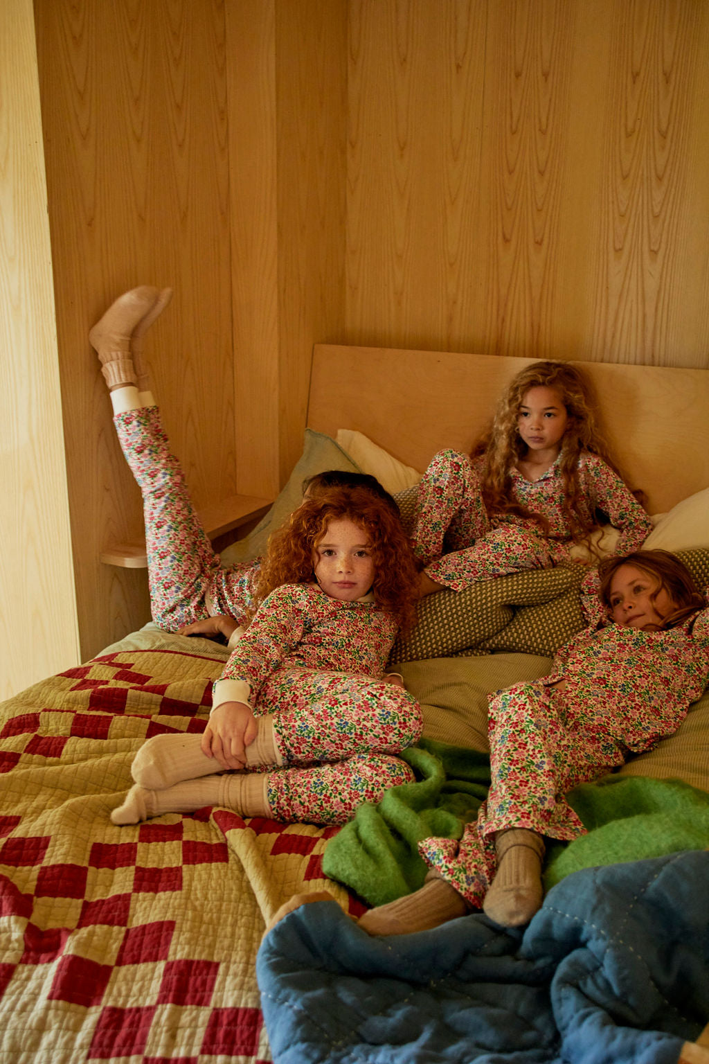 Kids Classic Pyjamas | FESTIVE FLORAL