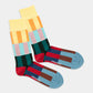 ADULT Printed Socks | "BEACH CHAIRS"