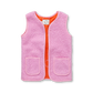 Teddy Gilet / Vest | PURPLE PINK