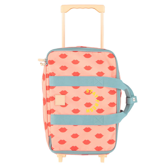Travel Trolley / Bag | RED LIPS