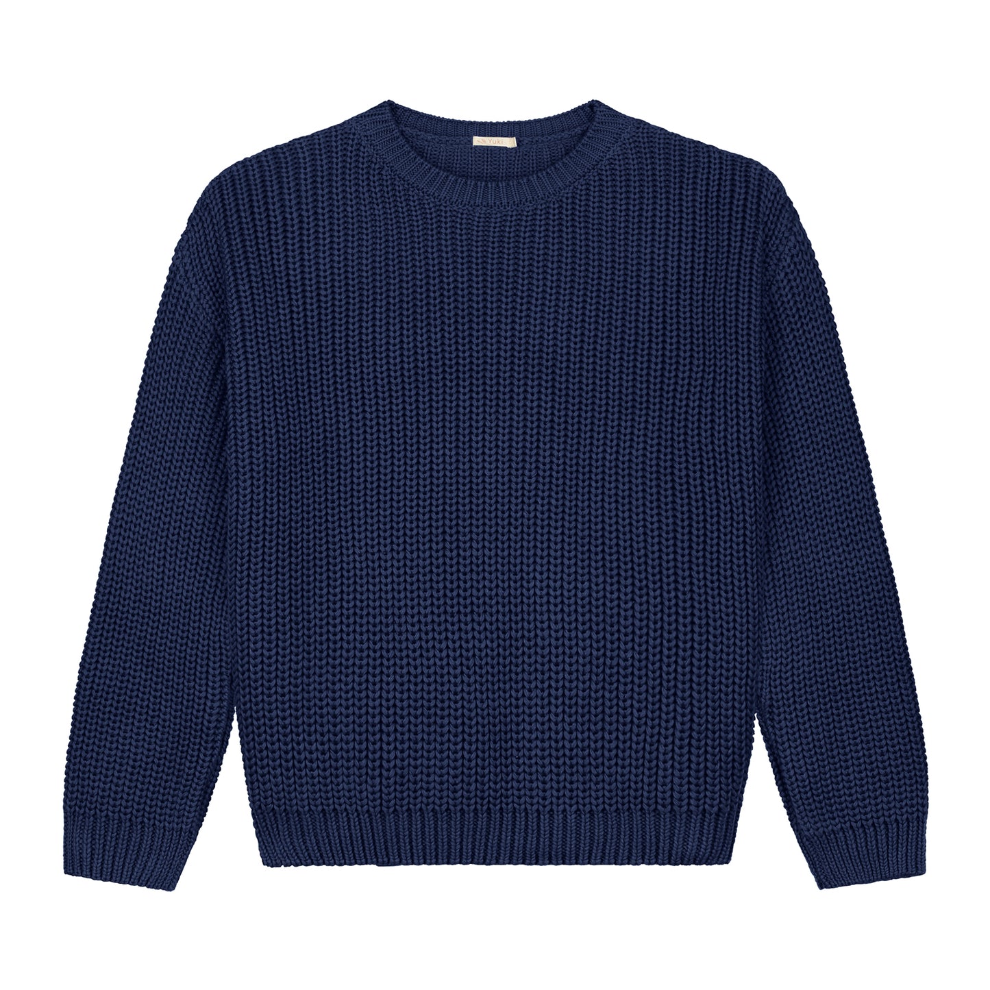 MOM Chunky Knitted Sweater | NAVY