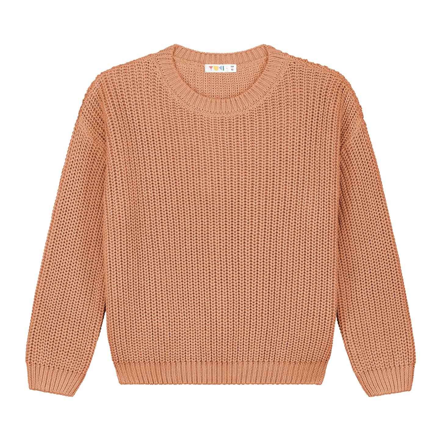 MOM Chunky Knitted Sweater | PEACH