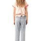 Flare Trousers | WASHED DENIM