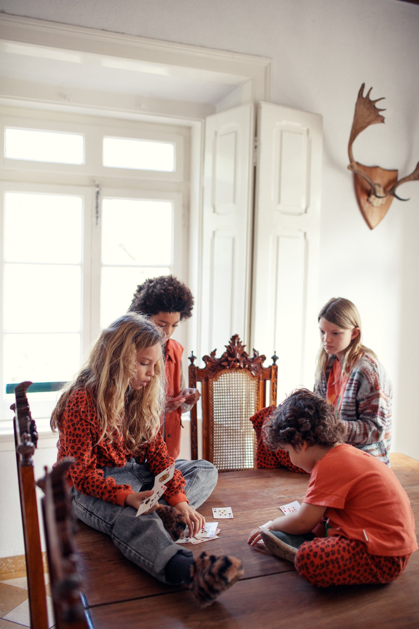 Terry Sweatshirt | TERRACOTTA ANIMAL PRINT