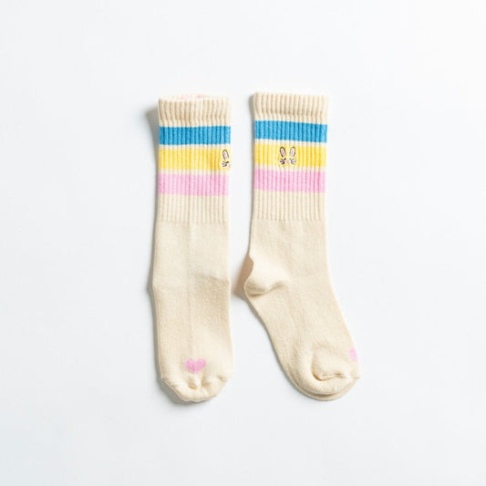 Retro Socks | "CANDY BUNNY"