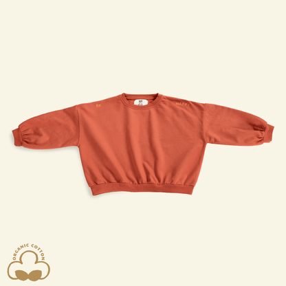 Organic Cotton Sweatshirt | CARROT JUICE