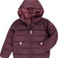 EcoReversible Puffer Jacket | MATTE BLACK CHERRY