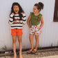 Musselin Wide-Shorts mit Tasche | CHERRY