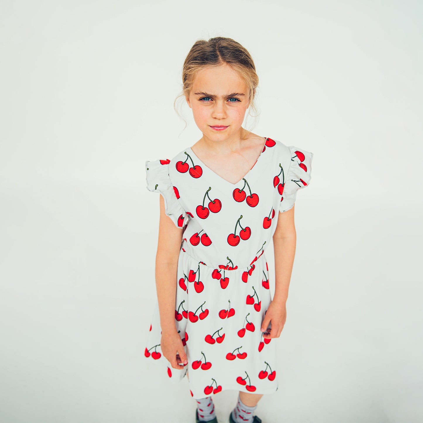 Ruffled Dress | CHERRY