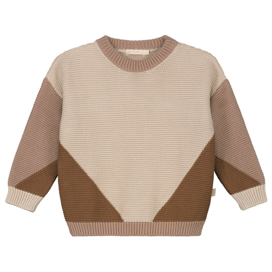 Color-Block Sweater | OYSTER