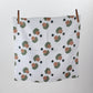 Organic Muslin Cloth - Green Mushroom