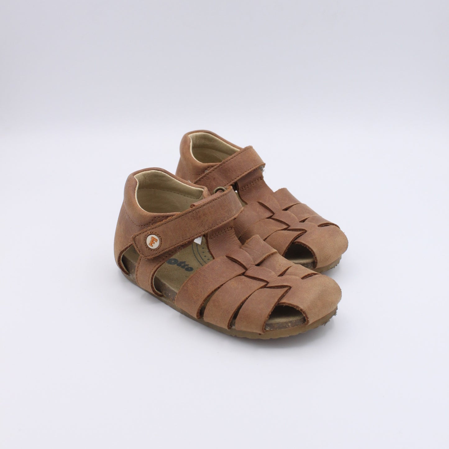 FALCOTTO Pre-loved Leather Sandals (EU24)