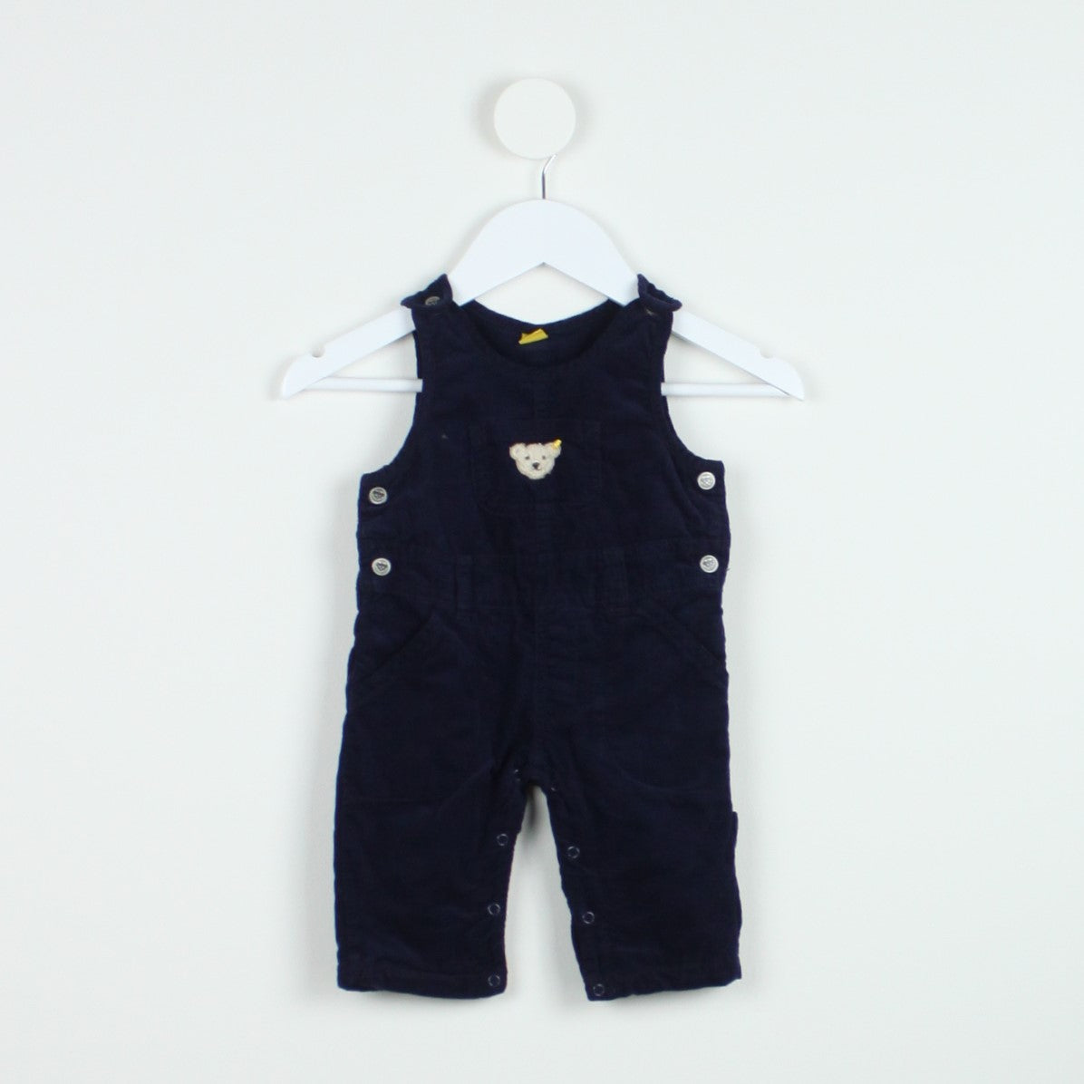 Pre-loved Lined Corduroy Dungarees (62cm)