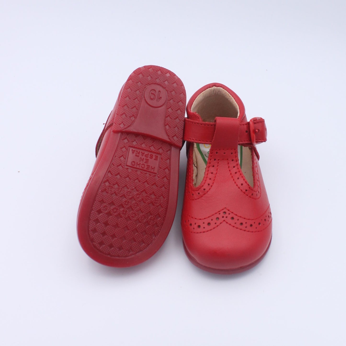 LET'S GROW Pre-loved T-Bar Baby Shoes (EU19)
