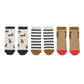 SILAS Cotton Socken 3-er Pack | Leopard Sandy