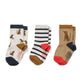 SILAS Cotton Socken 3-er Pack | Leopard Sandy