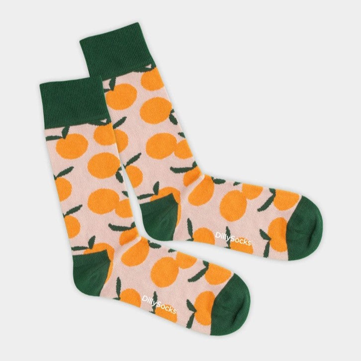 Printed Socks | "SWEET CLEMENTINE"